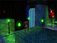 une photo d'Ã©cran de Akuji the Heartless sur Sony Playstation